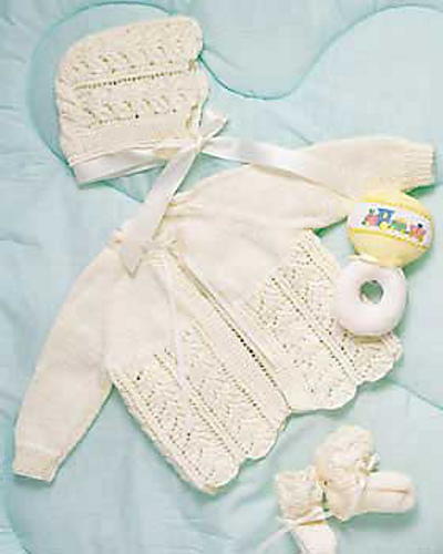 Baby Layette Knitting Pattern