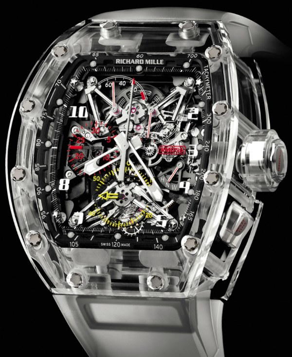 Richard Mille RM 056 Tourbillon Chronograph Sapphire Felipe Massa Richard Mille RM 056 Tourbillon Chronograph Sapphire Felipe Massa