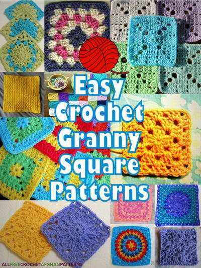 46 Easy Crochet Granny Square Patterns