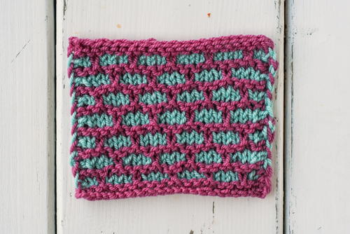 How to Knit the Brick Stitch How to Knit the Brick Stitch