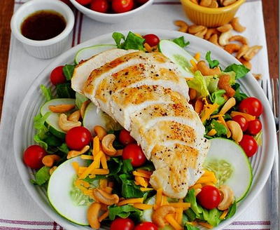 Copycat Culver's Chicken Cashew Salad Copycat Culver's Chicken Cashew Salad