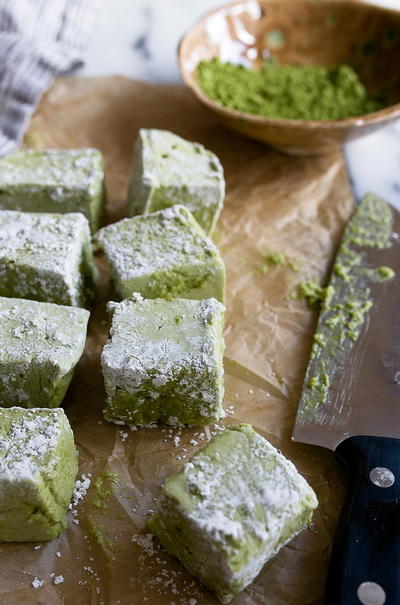Matcha Marshmallows Matcha Marshmallows