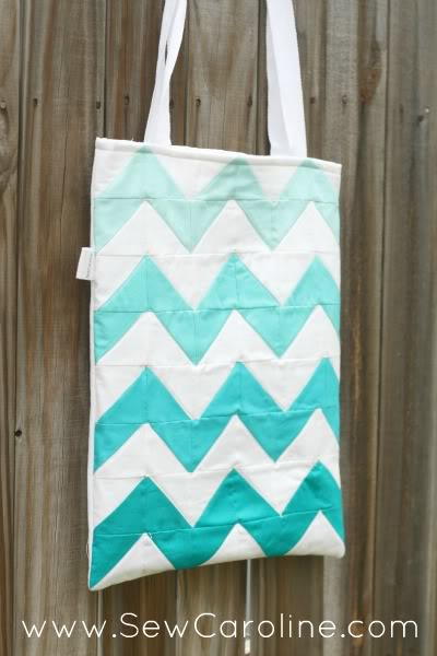 Chevron Ombre DIY Tote Chevron Ombre DIY Tote