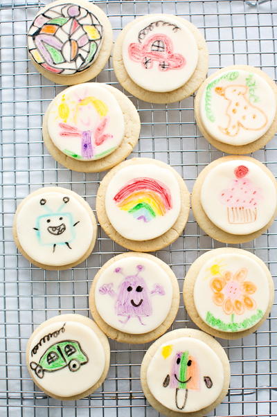 Edible Art Fondant Cookies