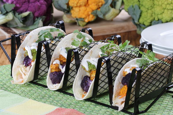 Carnival Cauliflower Tacos