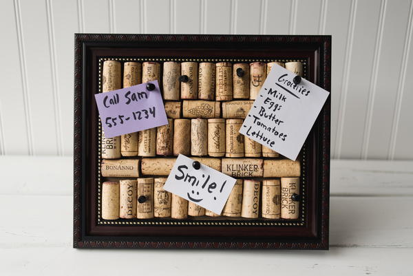 Wine Cork Notice Board Wine Cork Notice Board