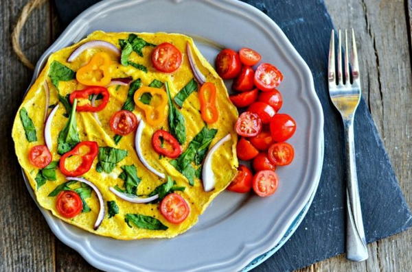 Summer Veggie Omlette Summer Veggie Omlette