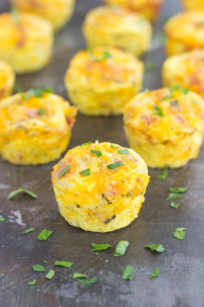 Cheesy Egg and Hash Brown Cups Cheesy Egg and Hash Brown Cups