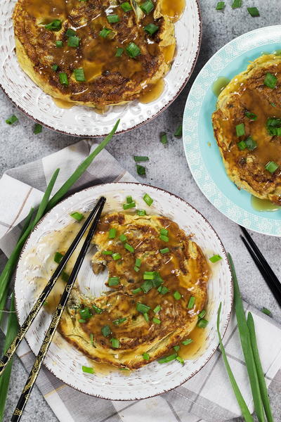 Vegetable Egg Foo Young Vegetable Egg Foo Young