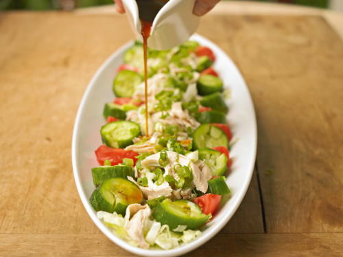 Shoko S Summer Sesame Chicken Salad Cookstr Com