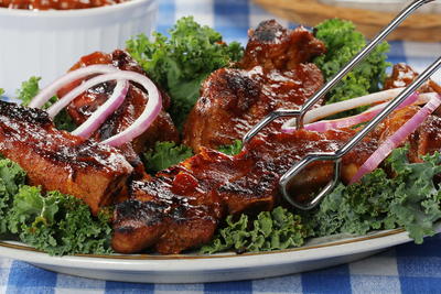 Country-Style Ribs with Zesty BBQ Sauce