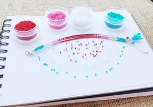 Watermelon Homemade Bangle Bracelet