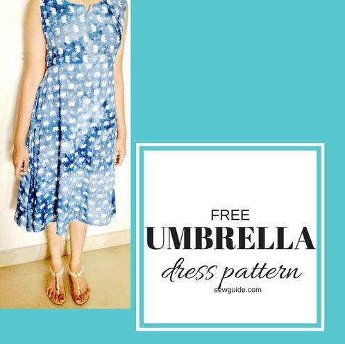 Umbrella Dress Free Sewing Pattern