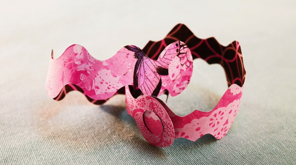 Cute Scrap Paper Garland Cute Scrap Paper Garland