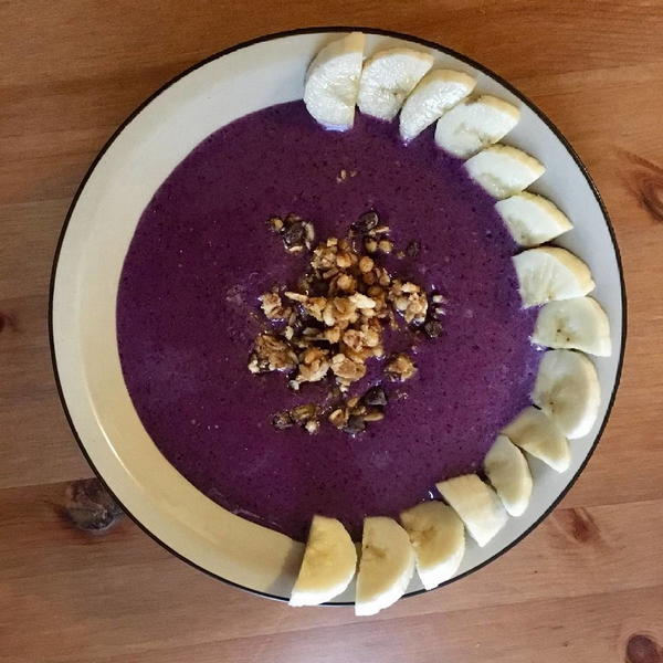 Blueberry Smoothie Bowl Blueberry Smoothie Bowl