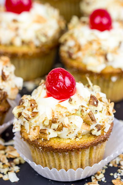 Italian Cream Cupcakes Italian Cream Cupcakes