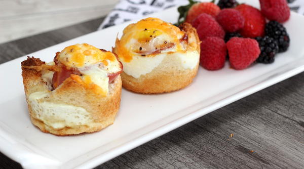 Breakfast Toast Cups Breakfast Toast Cups