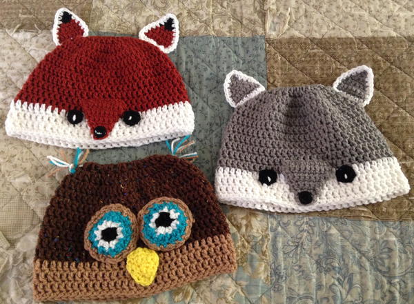 Messy Bun Woodland Hats Messy Bun Woodland Hats