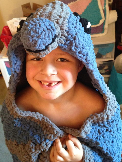 My Dolphin Blanket with Hoodie My Dolphin Blanket with Hoodie