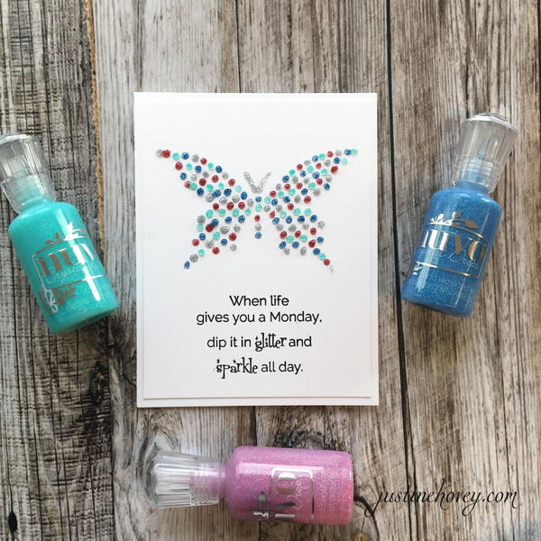 Nuvo Drop Butterfly DIY Card Nuvo Drop Butterfly DIY Card