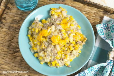 Slow Cooker Cowboy Casserole