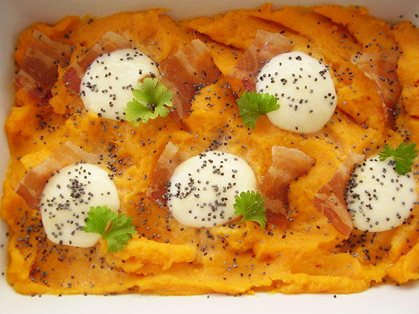 Savory Sweet Potato Cheesy Casserole Savory Sweet Potato Cheesy Casserole