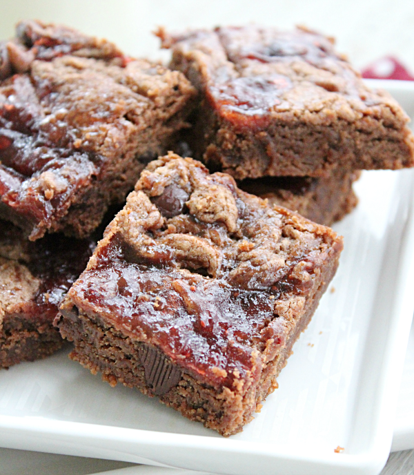 Peanut Butter and Jelly Brownies Peanut Butter and Jelly Brownies