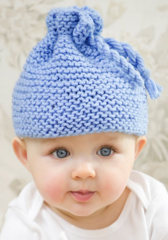 Garter Stitch Baby Hat Garter Stitch Baby Hat