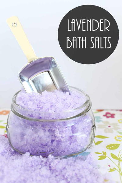 Bubbling Lavender Bath Salts Recipe Bubbling Lavender Bath Salts Recipe