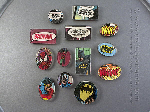 Flea Market Superhero Magnets Flea Market Superhero Magnets