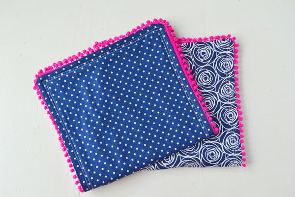 Pom Pom Burp Cloths Pom Pom Burp Cloths