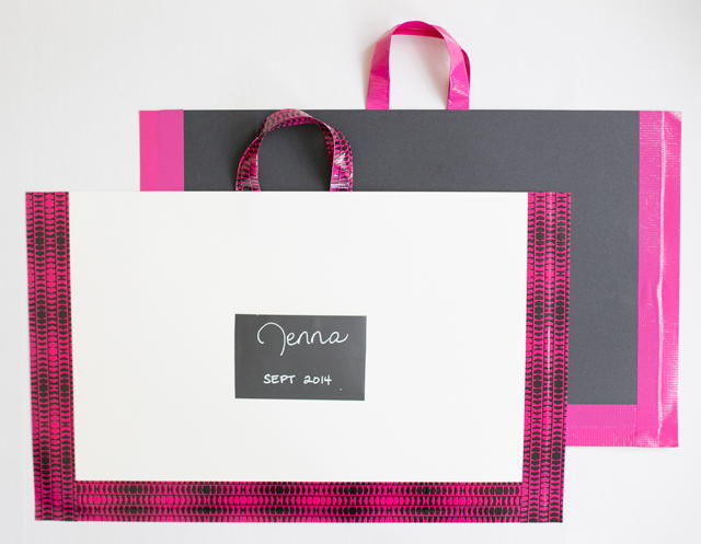 Little Artists Duct Tape DIY Portfolio Little Artists Duct Tape DIY Portfolio