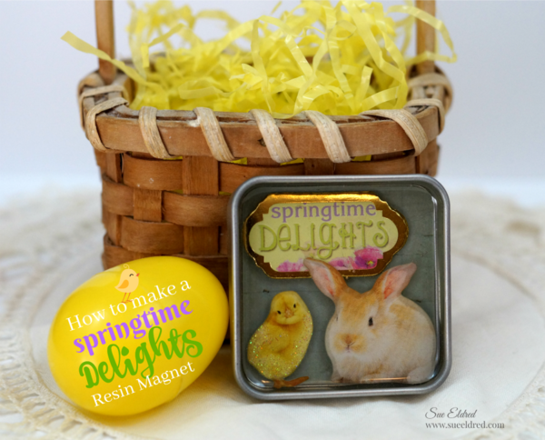 Springtime Delights Resin Magnet Springtime Delights Resin Magnet