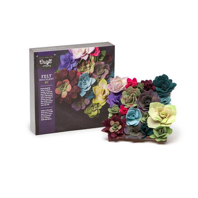 Craft Crush Felt Succulents Kit