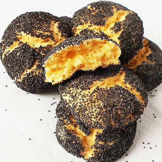 Poppy Seed Cheesecake Crinkles