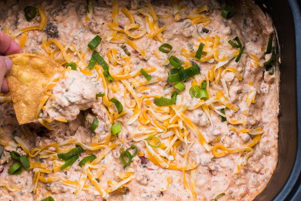 Slow Cooker Spicy Sausage Dip Slow Cooker Spicy Sausage Dip