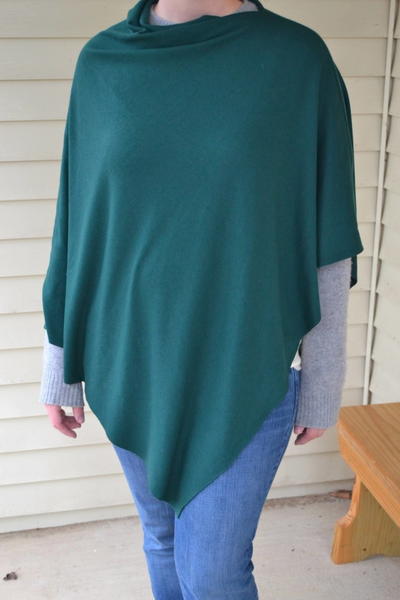 Easiest DIY Sewn Poncho Easiest DIY Sewn Poncho