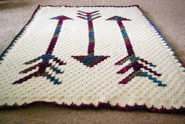 Fallen Arrows Blanket Fallen Arrows Blanket