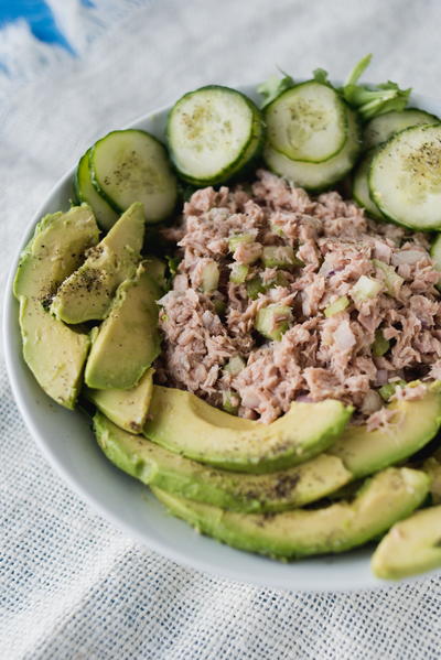 English Garden Tuna Salad