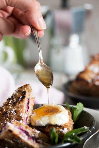 Lighter Blueberry Cheesecake Stuffed French Toast Lighter Blueberry Cheesecake Stuffed French Toast