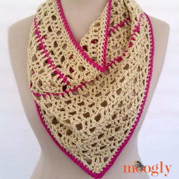 Pinstripe Bandana Scarf Pinstripe Bandana Scarf