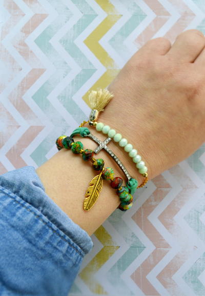 Boho Chic Spring Bracelets Boho Chic Spring Bracelets