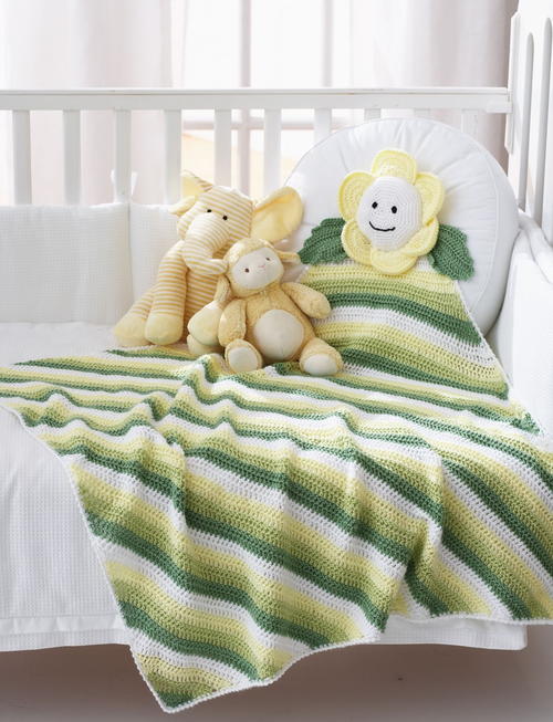 Natural Daisy Baby Blanket Natural Daisy Baby Blanket