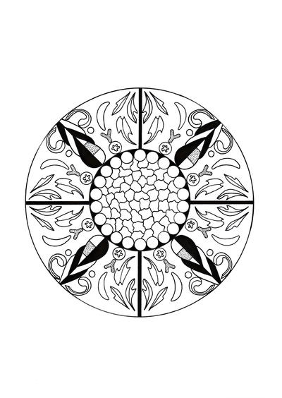 Moroccan Inspired Adult Coloring Page Moroccan Inspired Adult Coloring Page