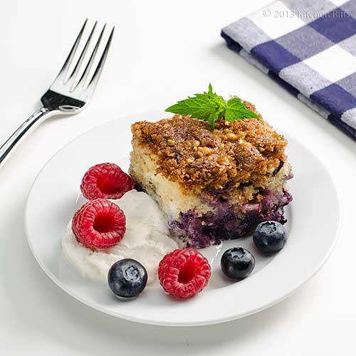 1950s Blueberry Buckle 1950s Blueberry Buckle