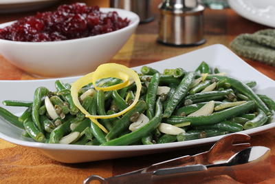 Lemon-Garlic Green Beans