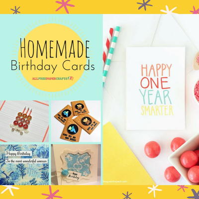 26 Homemade Birthday Cards