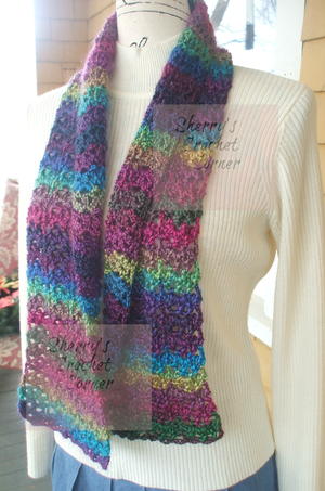 Unforgettable Stained Glass Scarf