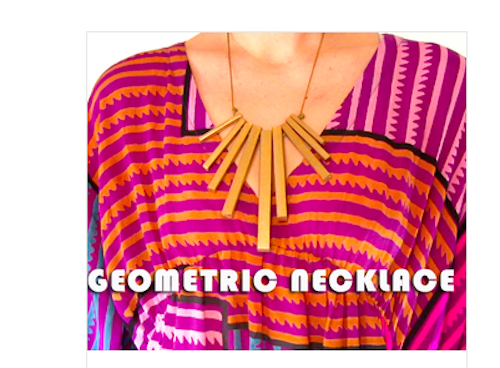 Gold DIY Statement Necklace Gold DIY Statement Necklace