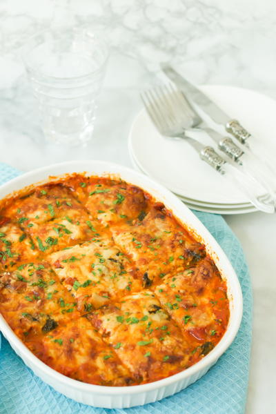 Spinach and Zucchini Lasagna Spinach and Zucchini Lasagna